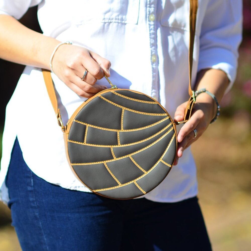 Novelty Mexican Faux Leather Crossbody Bags - Conchas - Picture 2 of 2